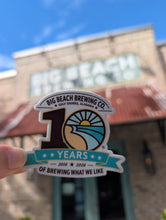 Load image into Gallery viewer, 10th Anniversary Commemorative Sticker
