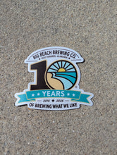 Load image into Gallery viewer, 10th Anniversary Commemorative Sticker
