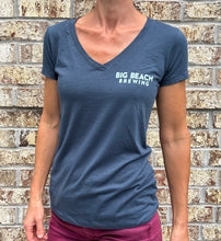 Load image into Gallery viewer, Women&#39;s Indigo V-Neck
